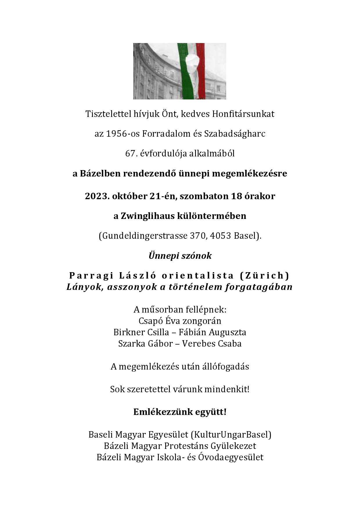 Meghívó 2023. október 21